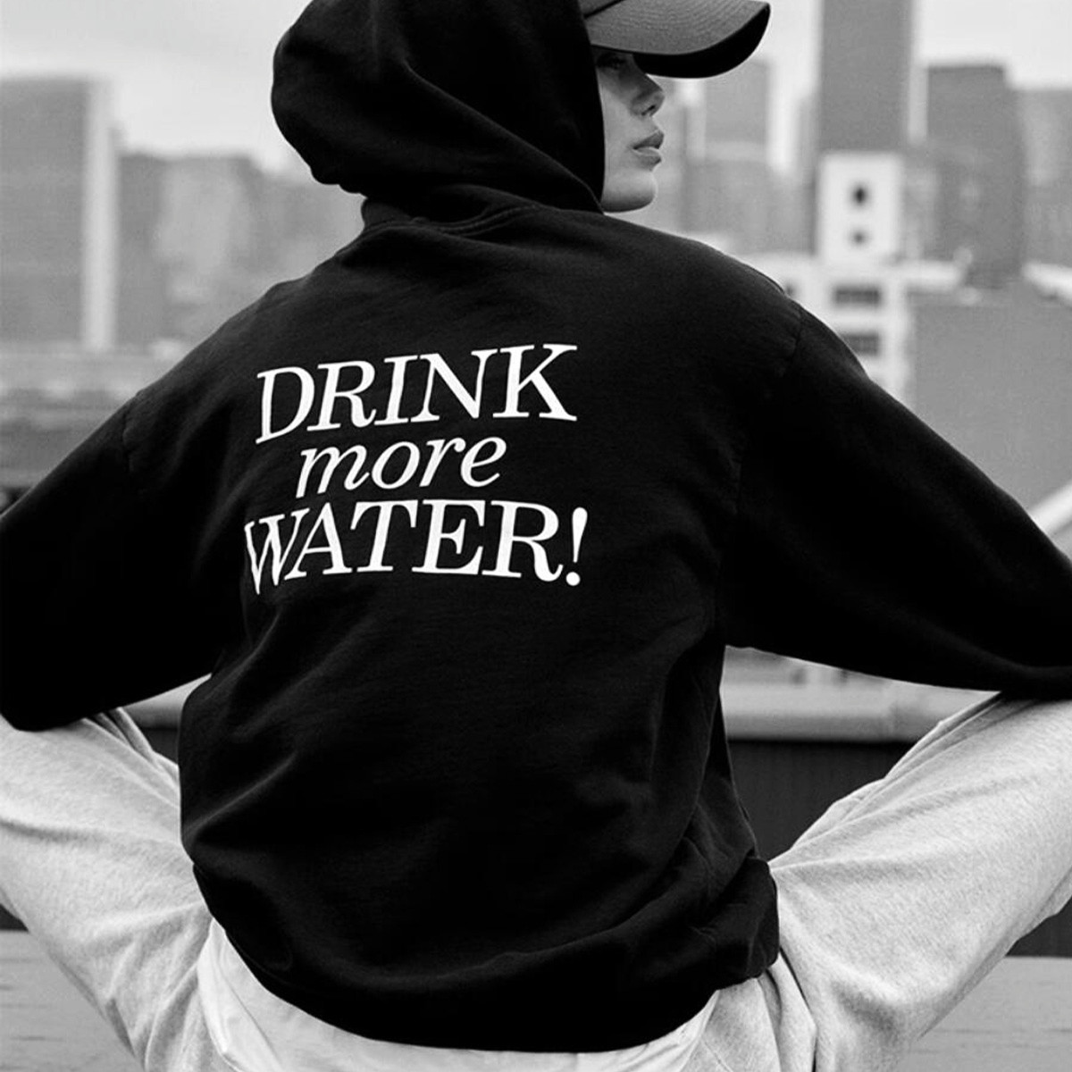 Street Style New York Fashion - Hoodie wanita lengan panjang, Hoodie Wanita,