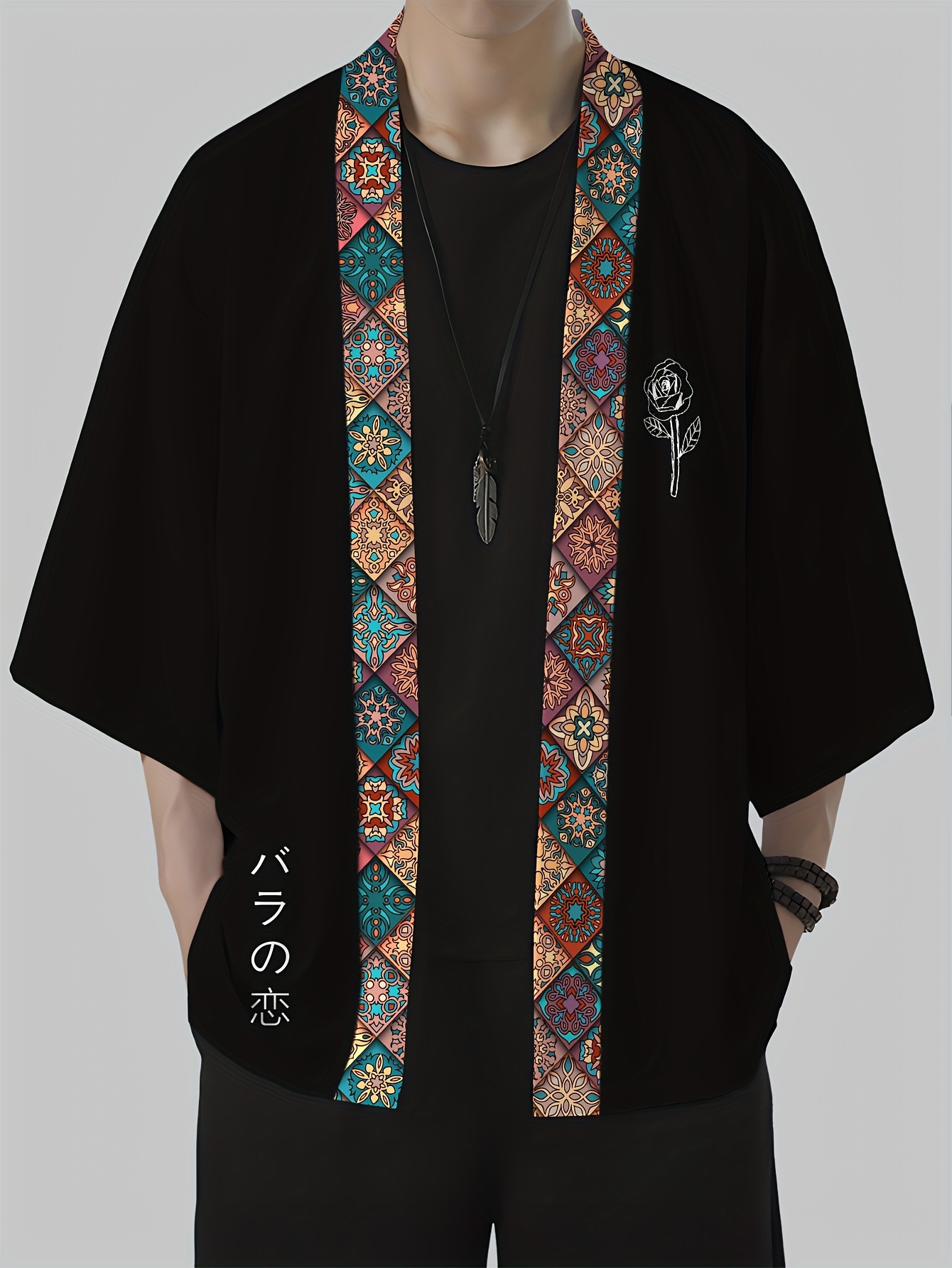 Street Fashion Clothing - Kimono Pria Musim Panas 2026 Desain