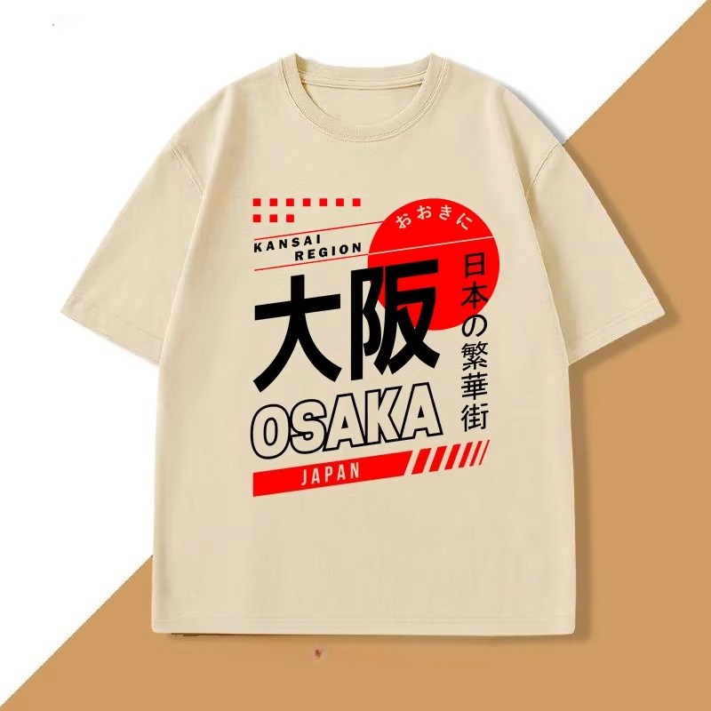 Street Fashion Osaka - Kaos Gaya Jepang Osaka Vintage Street