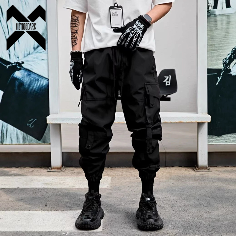 Techwear Pants Tactical - Celana Cargo Techwear Pria 2026 Celana