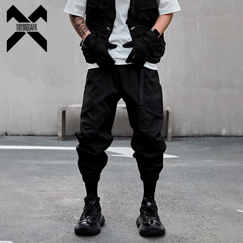 Techwear Pants Tactical - Celana Jogger Taktis Fungsional Pria, Celana