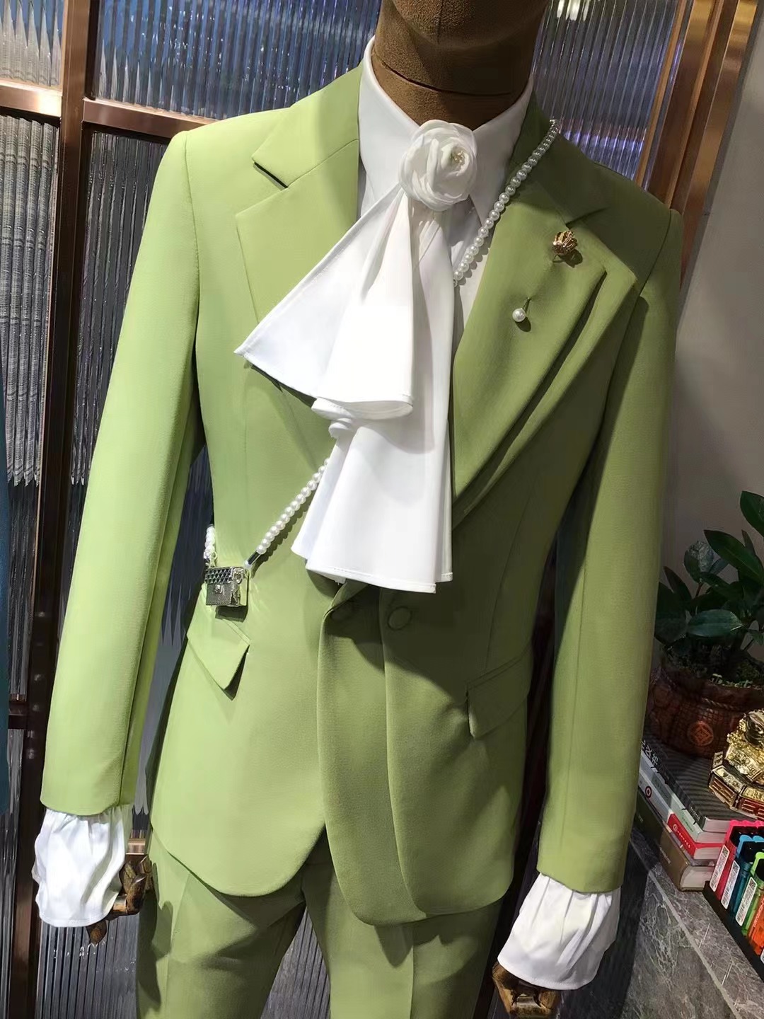 Street Fashion Jacket Men - Sesuaikan Desain Terbaru Busana Jas Pernikahan