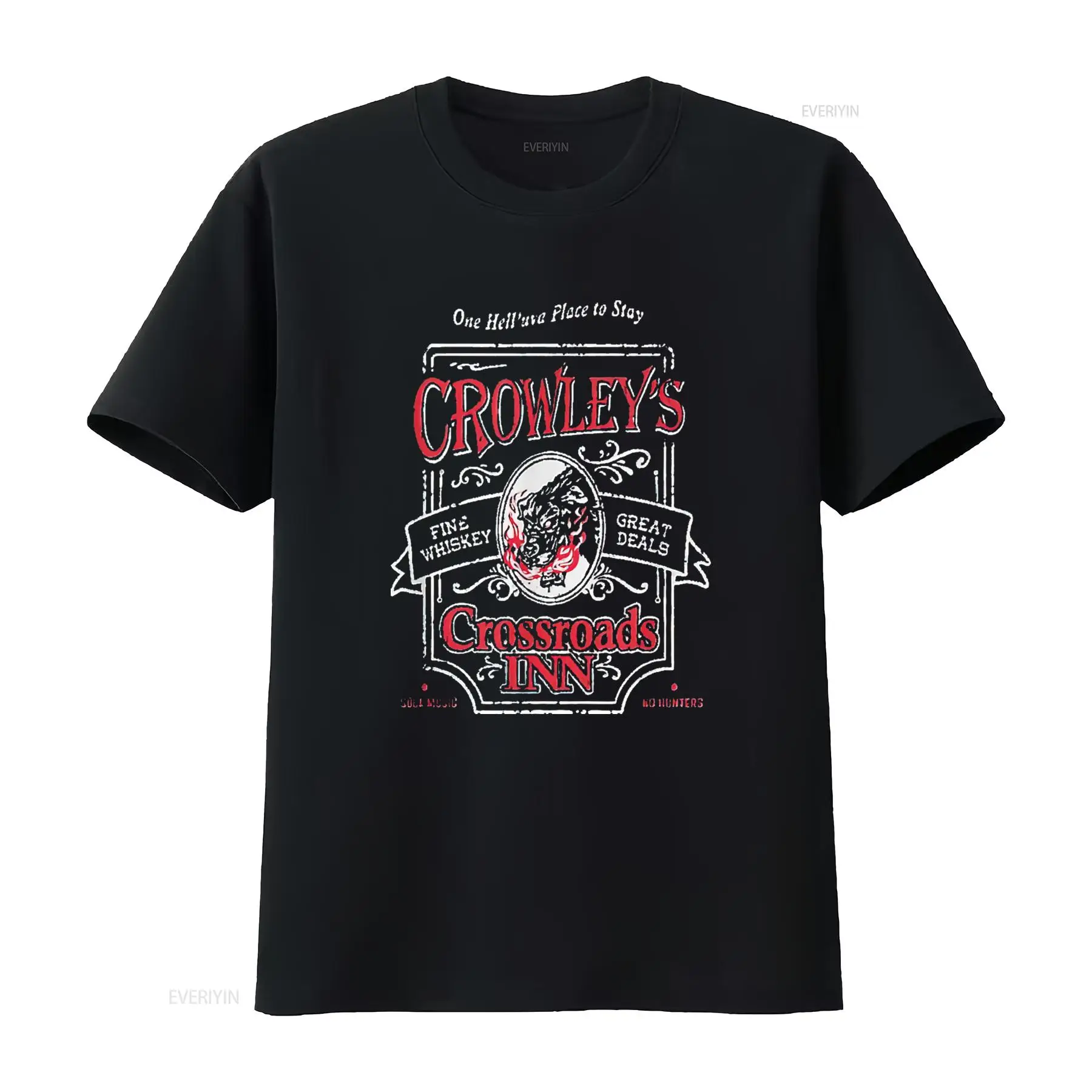Street Fashion Magazine - Kaos Pria Supernatural Crowley S Crossroads