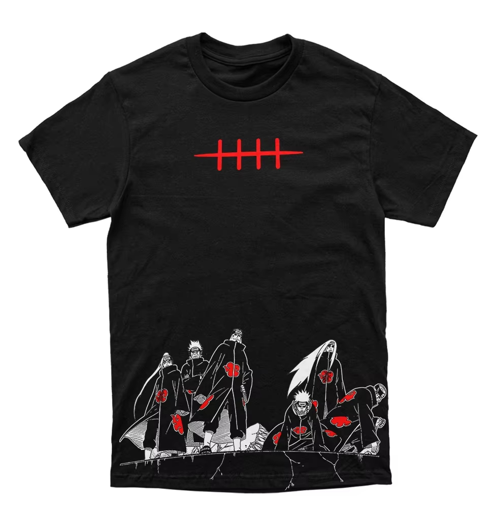 Street Fashion Magazine - Kaus Grafis Manga Naruto Pain Akatsuki