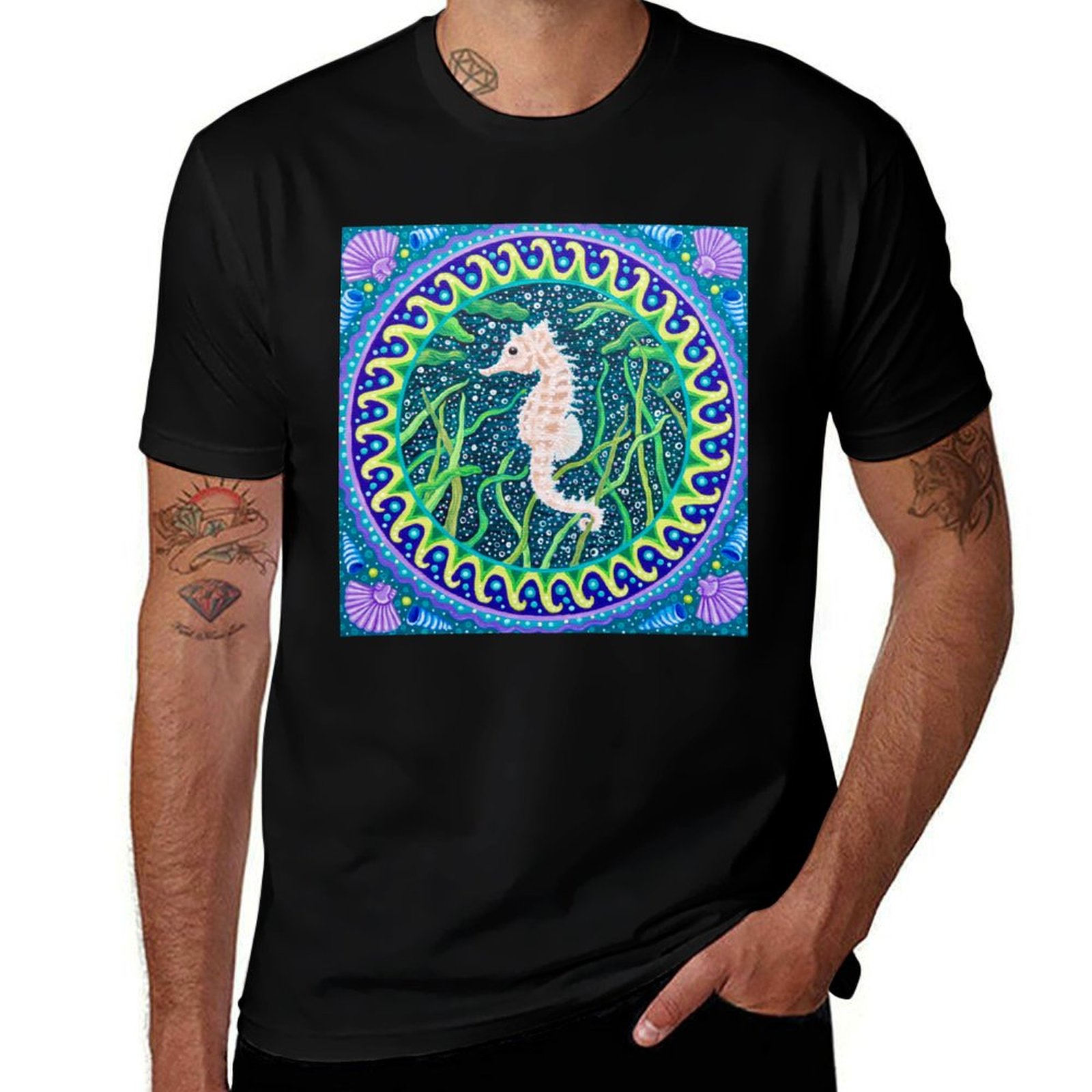 Street Fashion Sydney - Kaos Sydney Seahorse Kaos Kasual Fashion