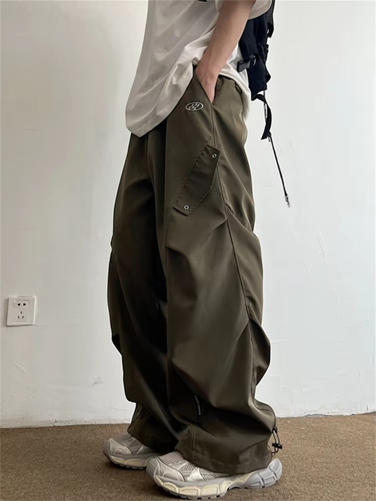 Techwear Pants Tactical - Celana Kargo Parasut Techwear Celana Panjang