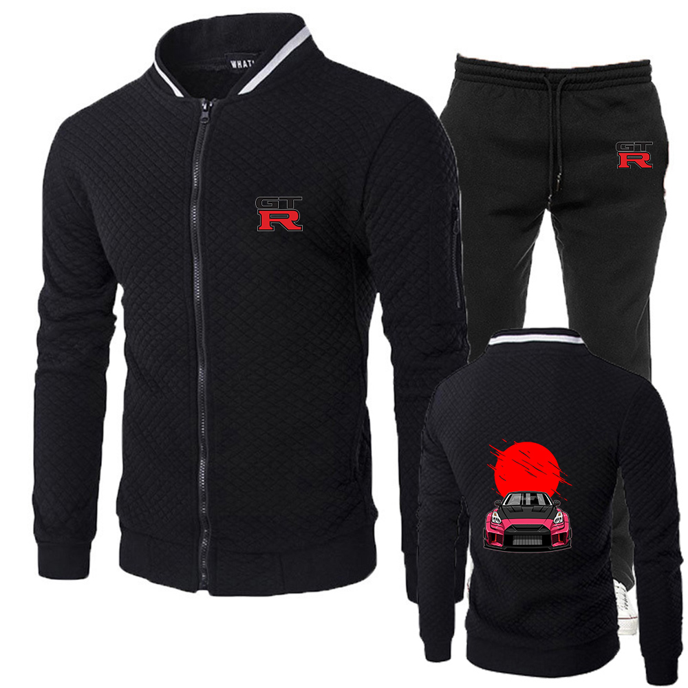 Street Fashion Jacket Men - Initial D GTR R35 Print 2026