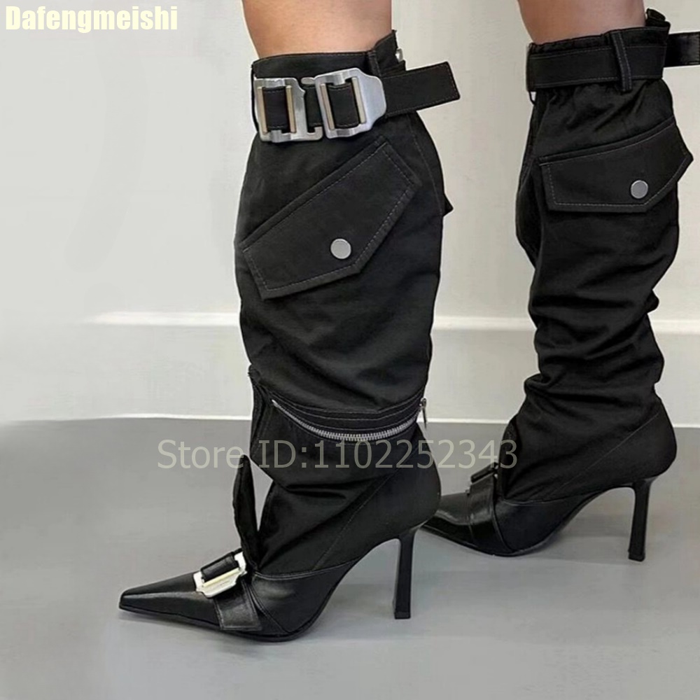 Street Fashion Rome - Sepatu Boots Wanita Musim Gugur 2026