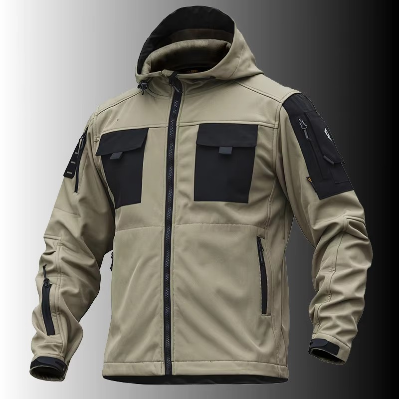 Windbreak Shell Jacket - TAD Shark jaket taktis militer softshell,
