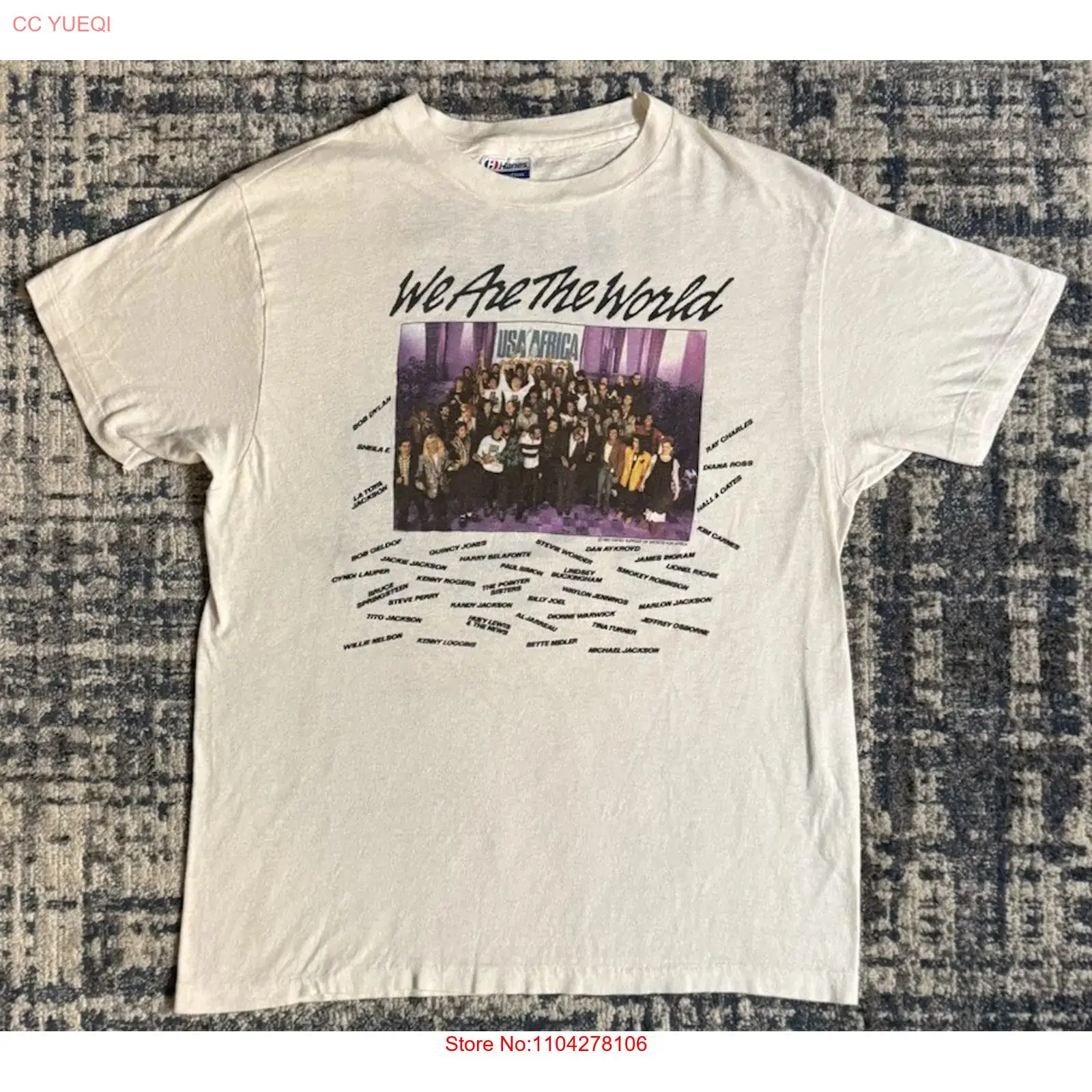 Street Fashion Magazine - Vintage 1985 We Are The World