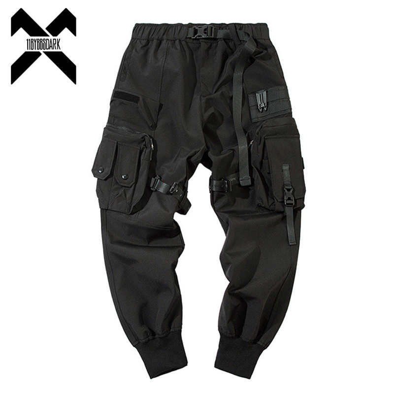 Techwear Pants Tactical - Celana panjang taktis pria, celana kargo