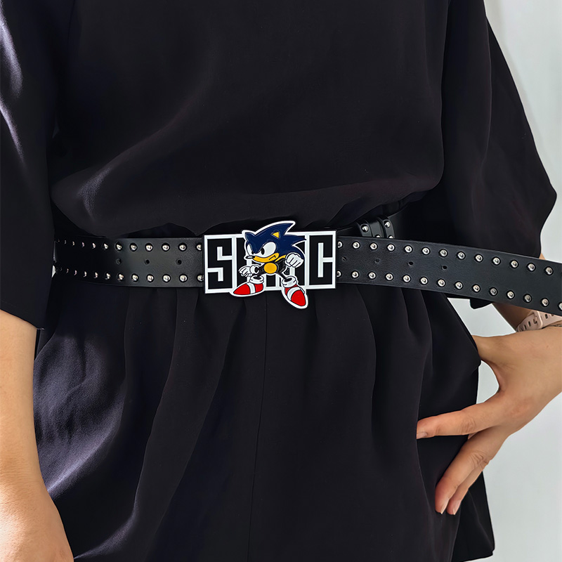 Fashion Street Night - Sabuk Anak Laki-laki Kecepatan Hitam Seribu
