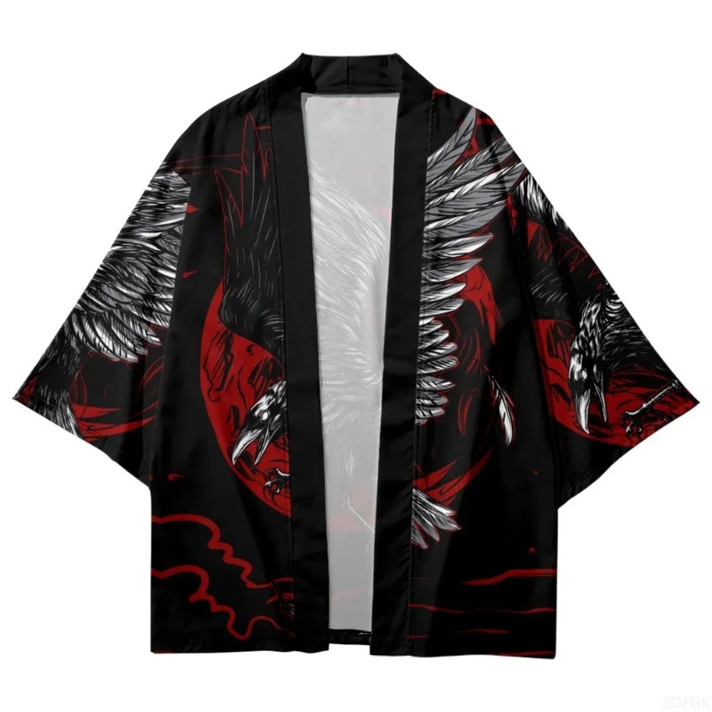 Kimono Depan Terbuka Gambar Ga - Street Fashion Harajuku ulasan dan harga