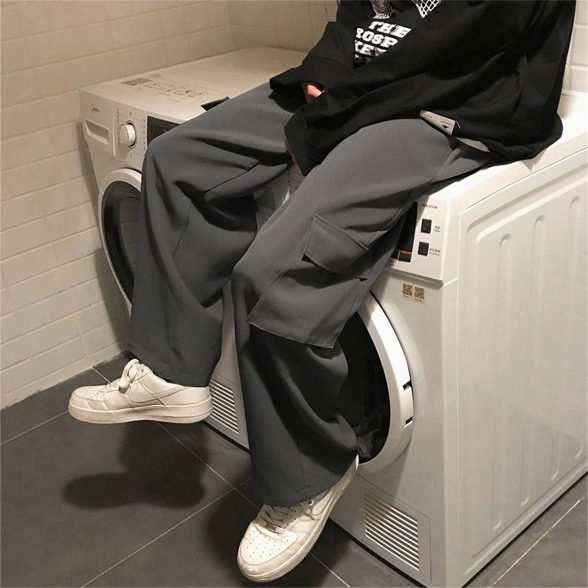 Celana Kargo Hip Hop Pria Hita - Techwear Pants Tactical ulasan dan harga