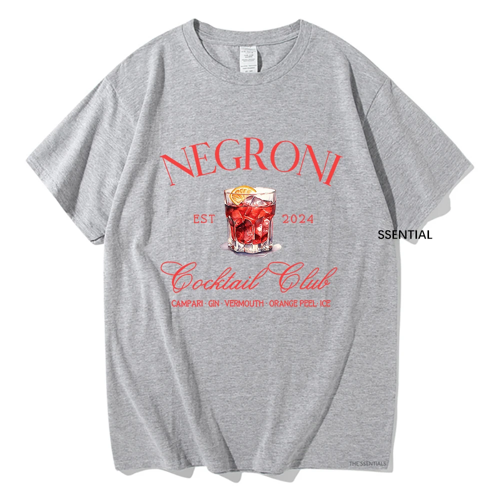 Negroni kaus klub sosial pria/ - Street Fashion Harajuku ulasan dan harga