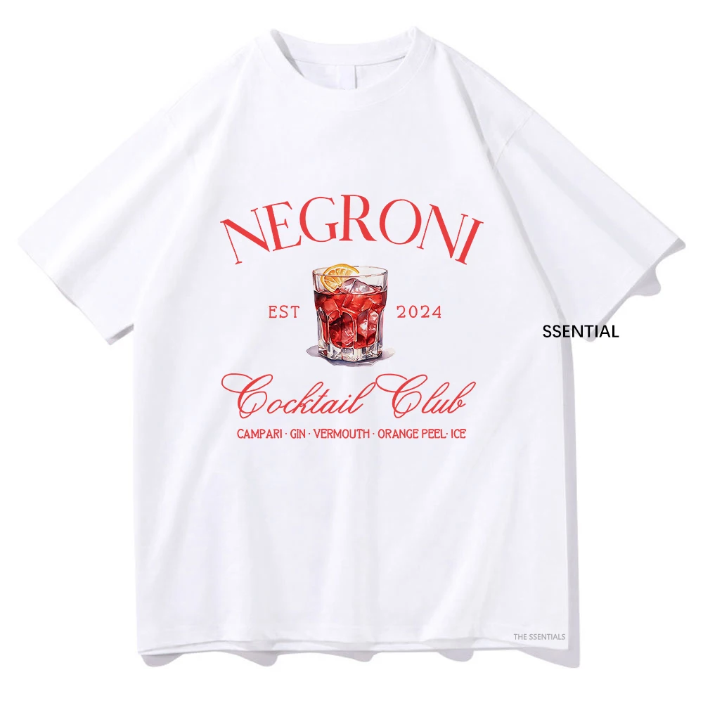 Negroni kaus klub sosial pria/ - Street Fashion Harajuku ulasan dan harga