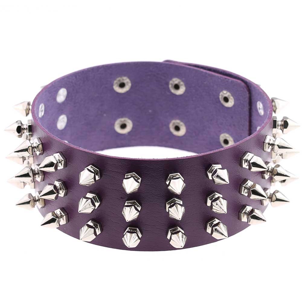 Kalung Kulit Model Choker Punk - Fashion Street Night ulasan dan harga