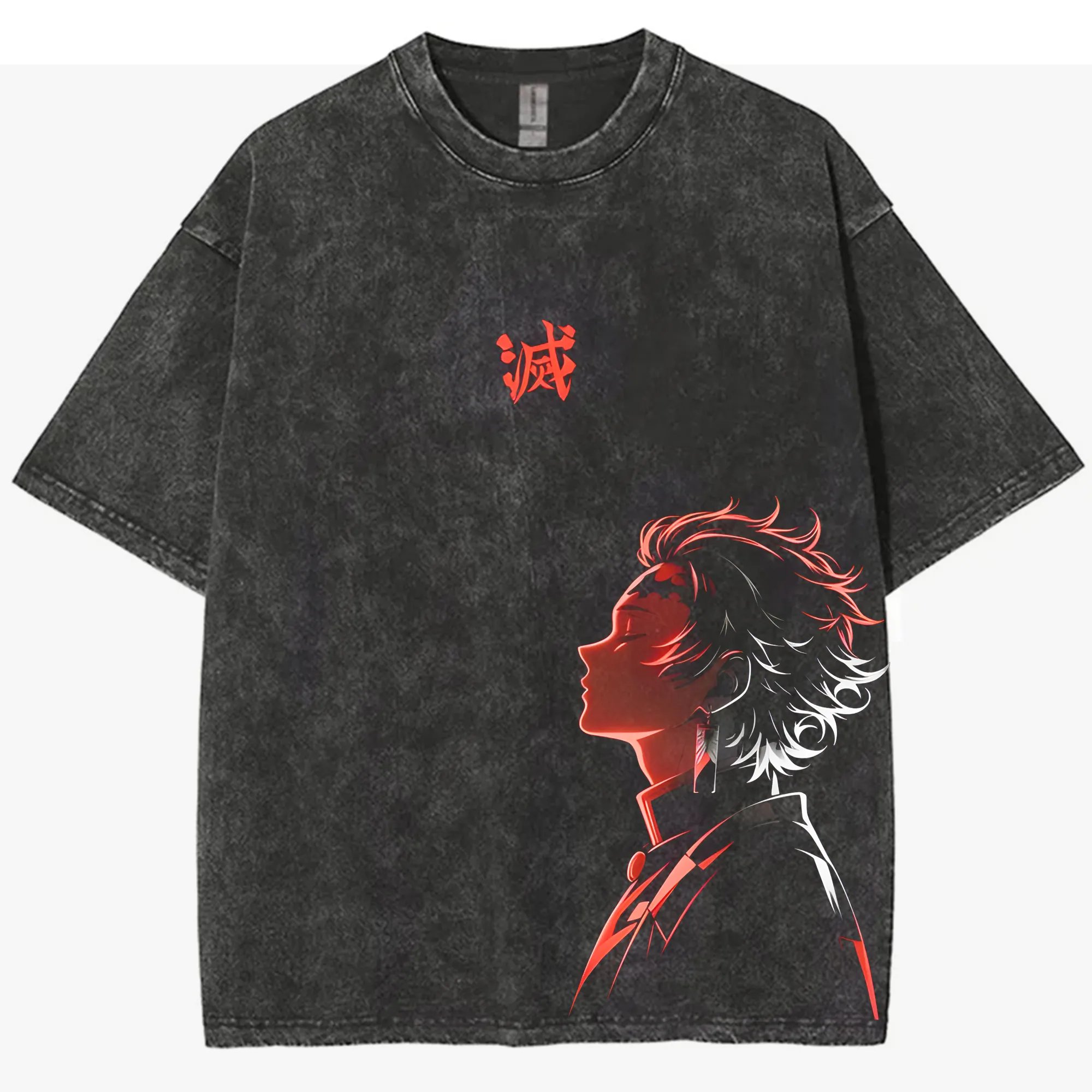 Kaos Grafis Demon Slayer Vinta - Street Fashion Magazine ulasan dan harga