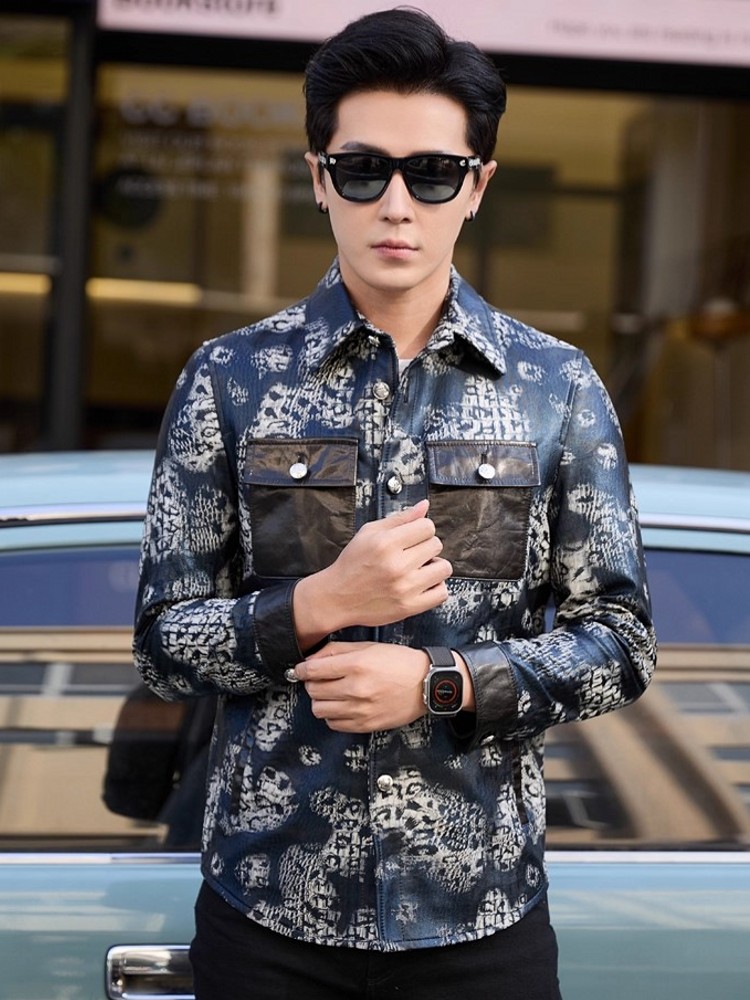Jaket Kulit Domba Asli Pria Mo - Street Fashion Jacket Men ulasan dan harga