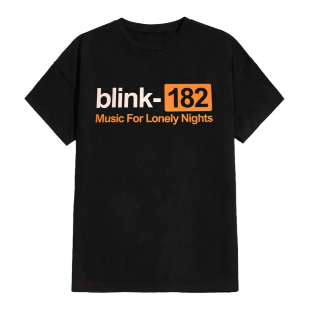 Kaos Band Pop Punk Motif Pola  - Fashion Street Night ulasan dan harga
