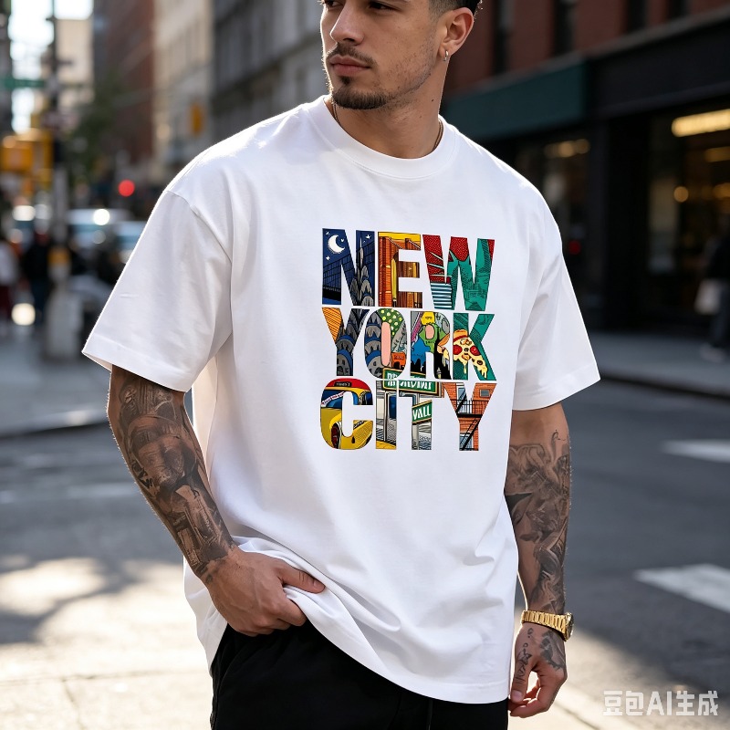 Kaus Grafis NEW YORK CITY untu - Street Style New York Fashion ulasan dan harga