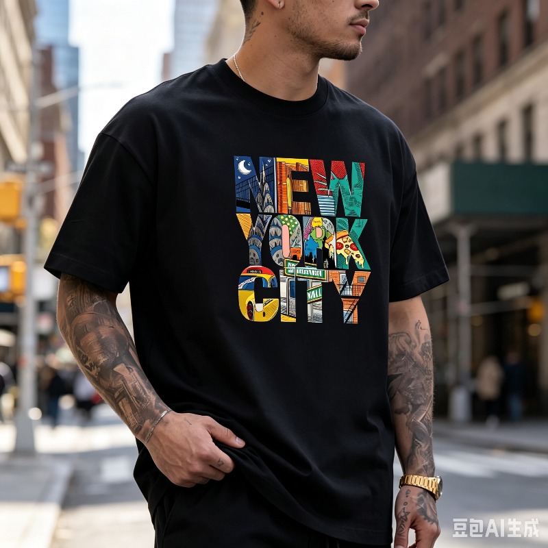Kaus Grafis NEW YORK CITY untu - Street Style New York Fashion ulasan dan harga