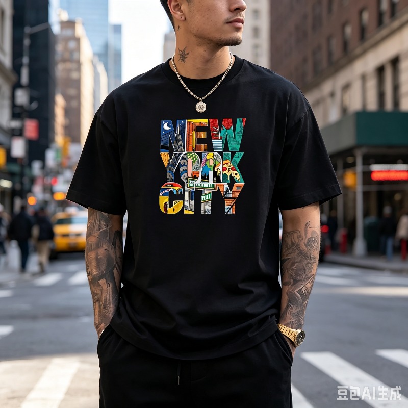 Kaus Grafis NEW YORK CITY untu - Street Style New York Fashion ulasan dan harga