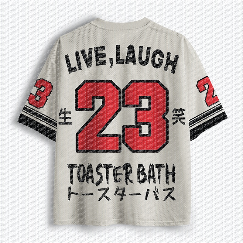 Kaos Jersey V-Neck Putih Hitam - Street Fashion Magazine ulasan dan harga