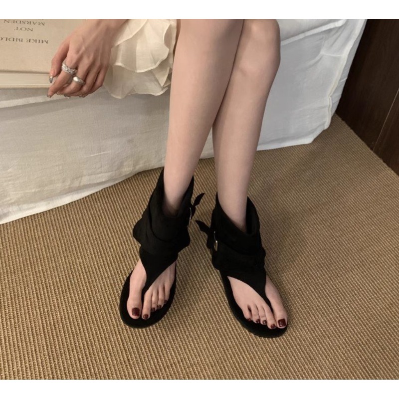 Sandal Jepit Model Toe Flats M - Street Fashion Rome ulasan dan harga