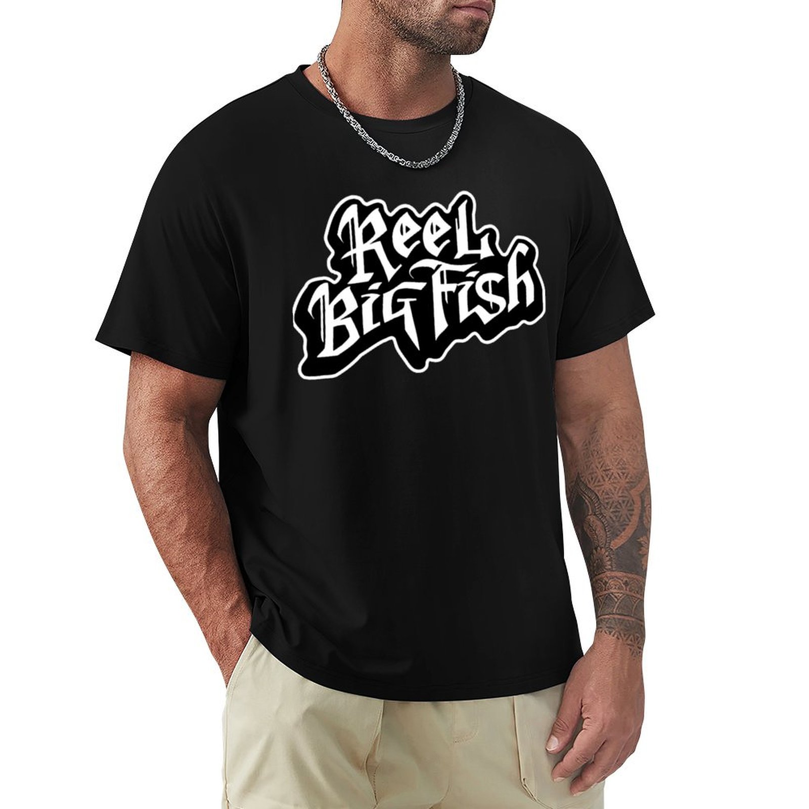 Kaos Reel Big Fish, Kaos Kasua - Street Fashion Reels ulasan dan harga