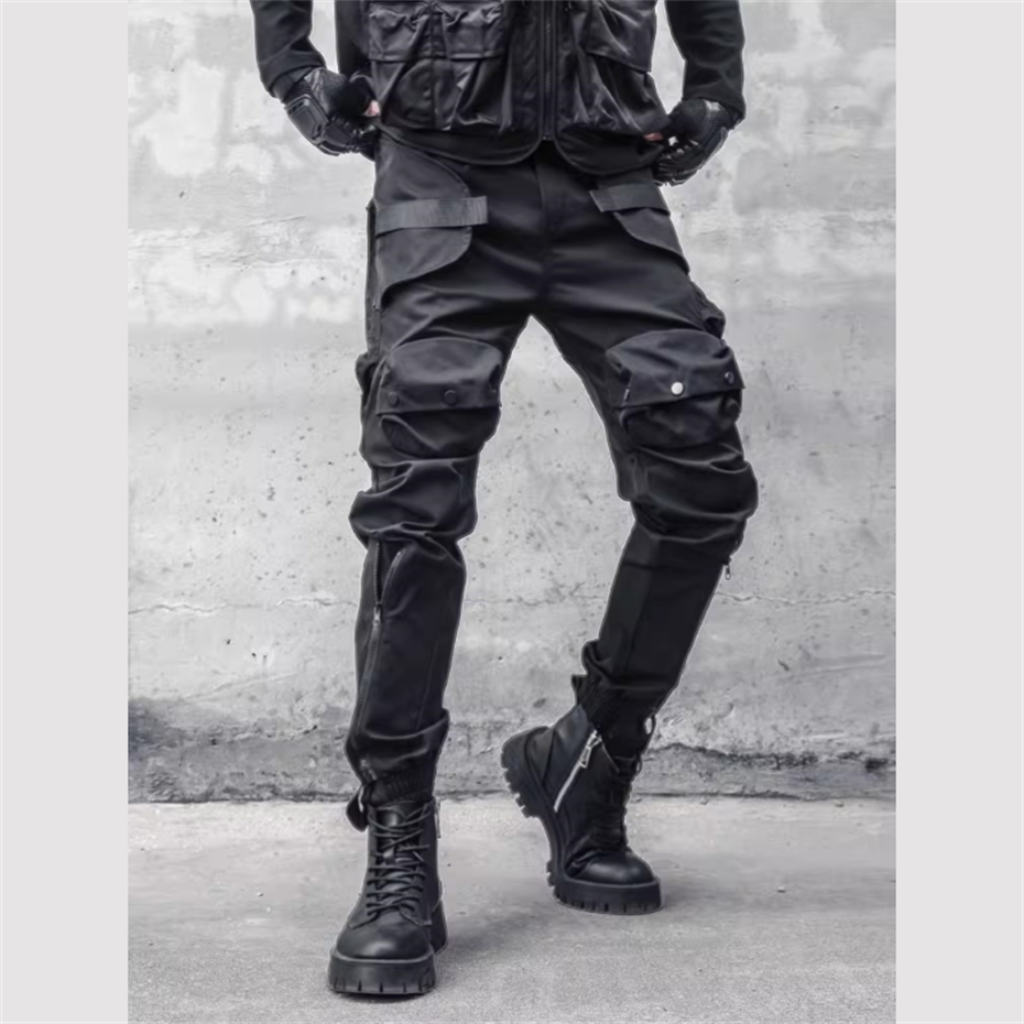 Celana kargo Y2K pria, bawahan - Techwear Pants Tactical ulasan dan harga