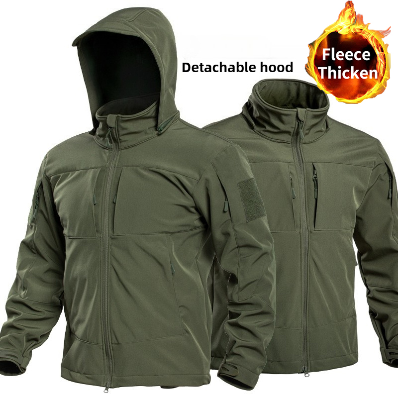 Jaket Pria Operasi Khusus Mili - Windbreak Shell Jacket ulasan dan harga