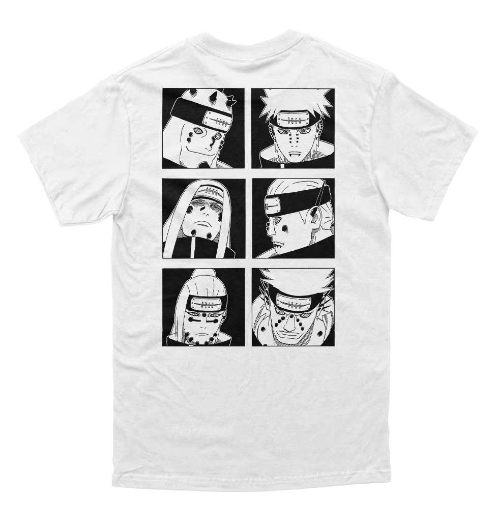 Kaus Grafis Manga Naruto Pain  - Street Fashion Magazine ulasan dan harga