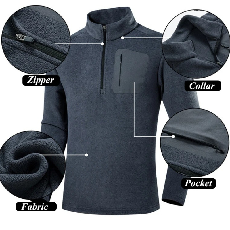 Jaket Fleece Polartec Pria Mus - Windbreak Shell Jacket ulasan dan harga
