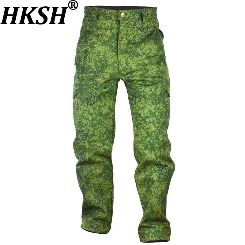 HKSH Celana Fleece Tebal Kamuf - Techwear Pants Tactical ulasan dan harga