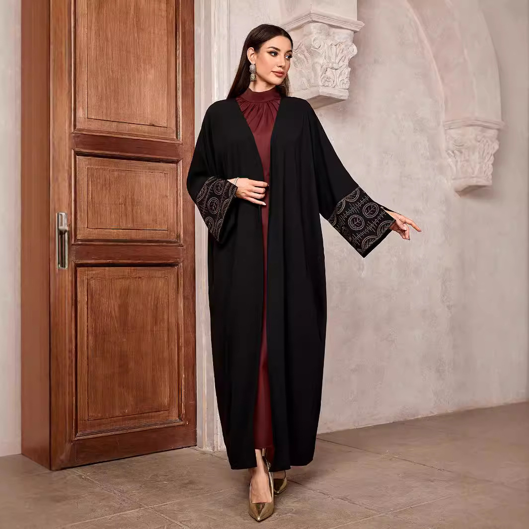 Busana Muslim Baru, Cardigan B - Street Fashion Dubai ulasan dan harga
