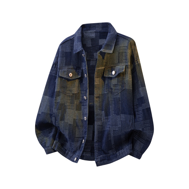 Jaket Denim Pria Musim Semi 20 - Street Fashion Jacket Men ulasan dan harga