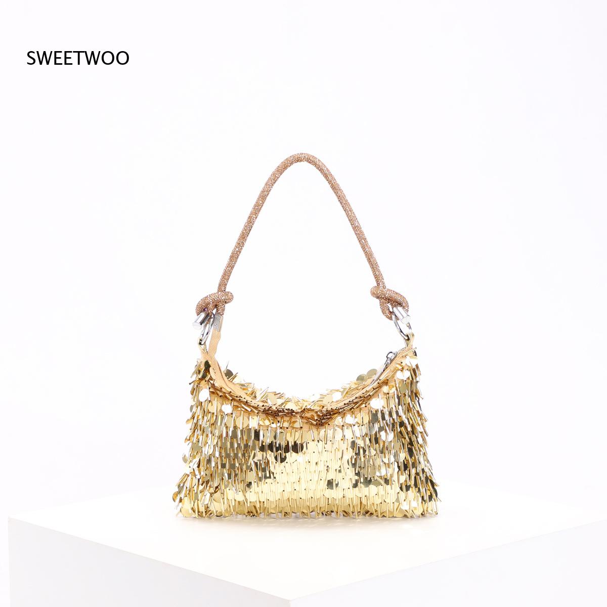 Tas Selempang Bulat Berpayet G - Fashion Street Night ulasan dan harga