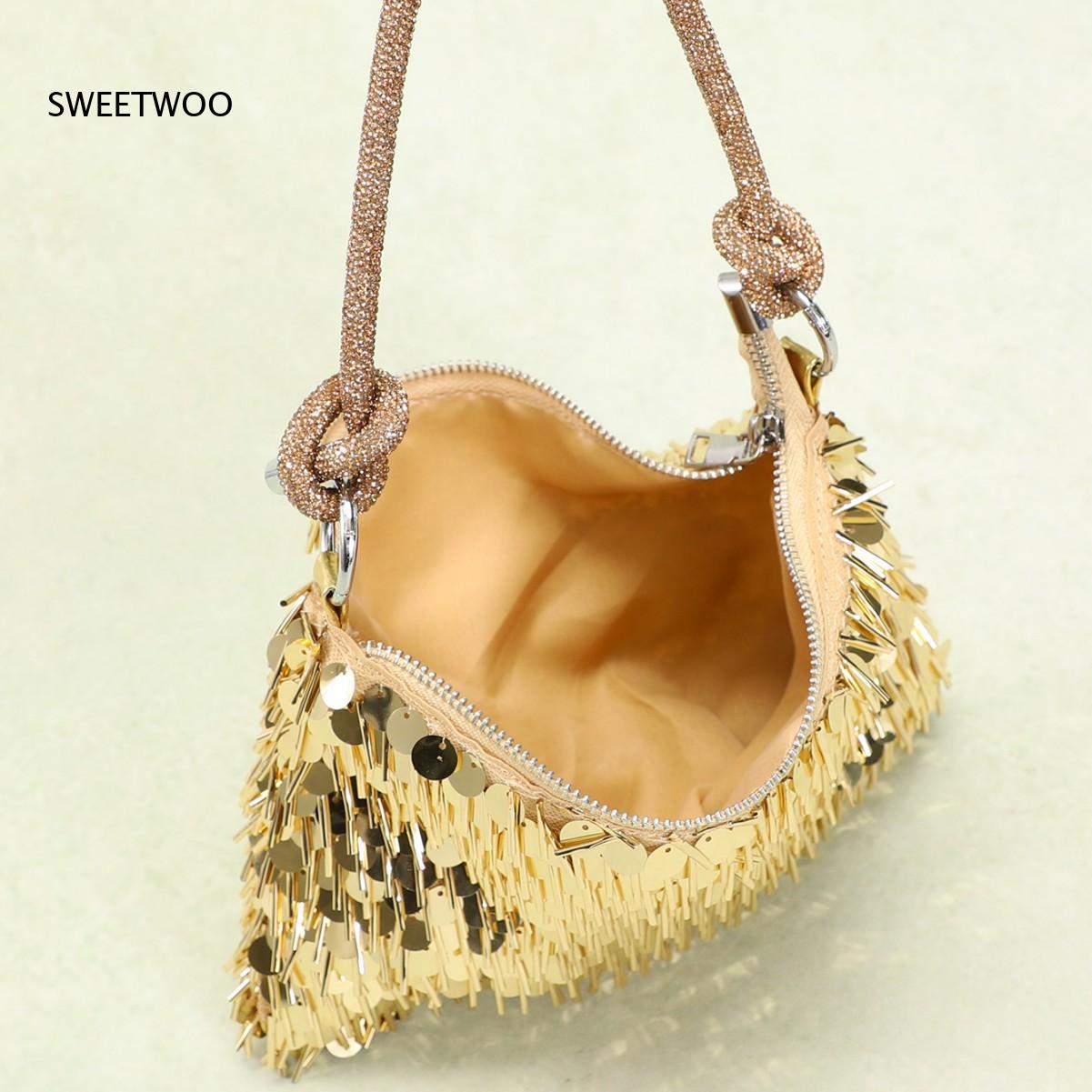 Tas Selempang Bulat Berpayet G - Fashion Street Night ulasan dan harga