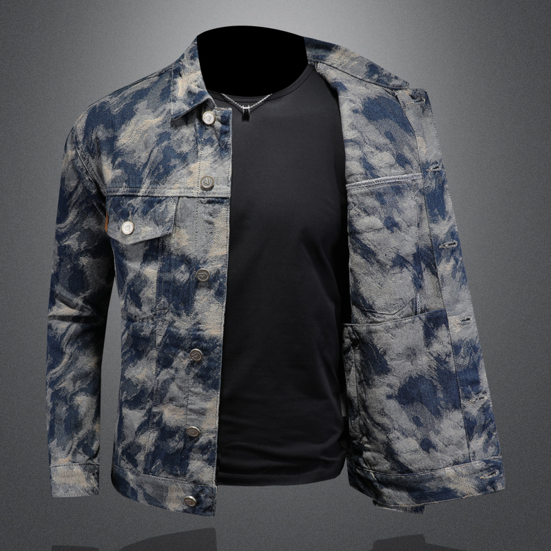Jaket Denim Vintage musim semi - Street Fashion Jacket Men ulasan dan harga