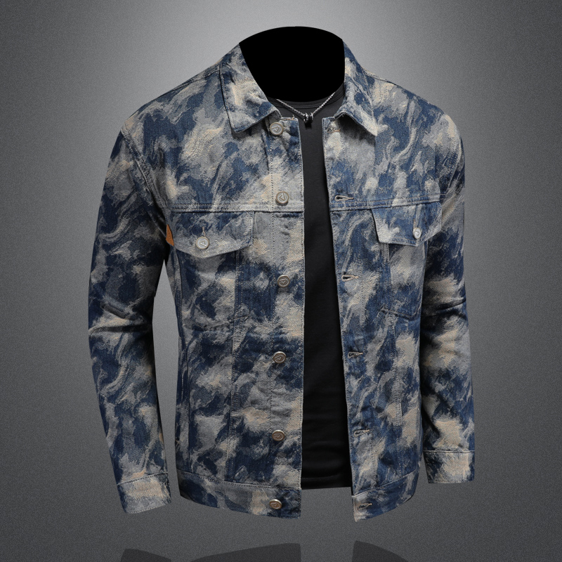 Jaket Denim Vintage musim semi - Street Fashion Jacket Men ulasan dan harga