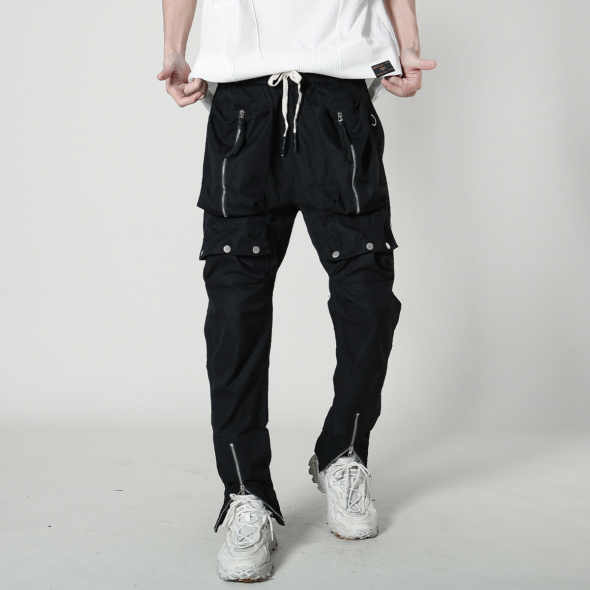 Celana Kargo Fungsional Techwe - Techwear Pants Tactical ulasan dan harga