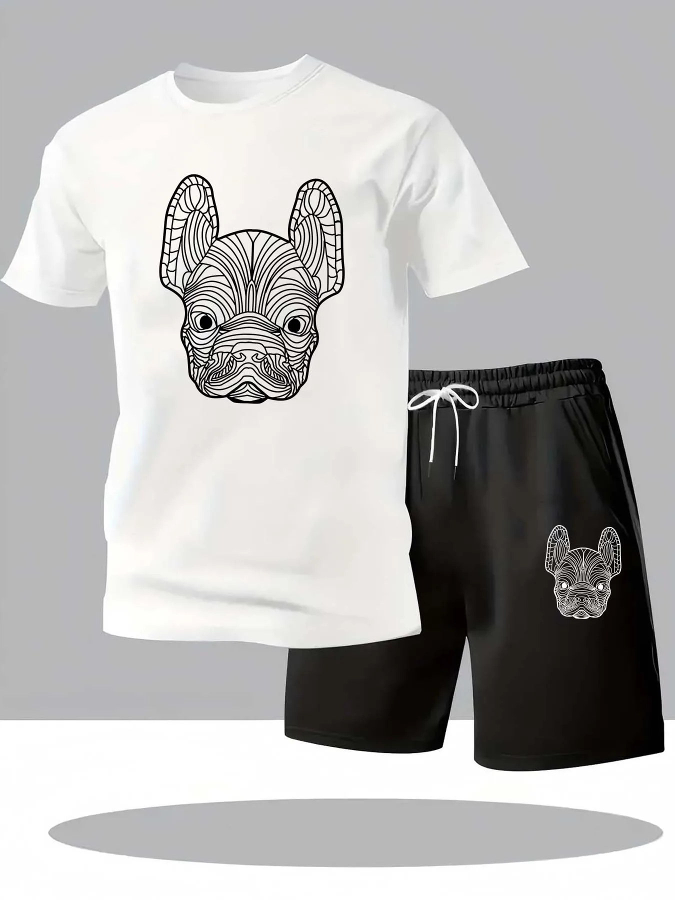 Setelan Kaos Lengan Pendek dan - Street Fashion Clothing ulasan dan harga