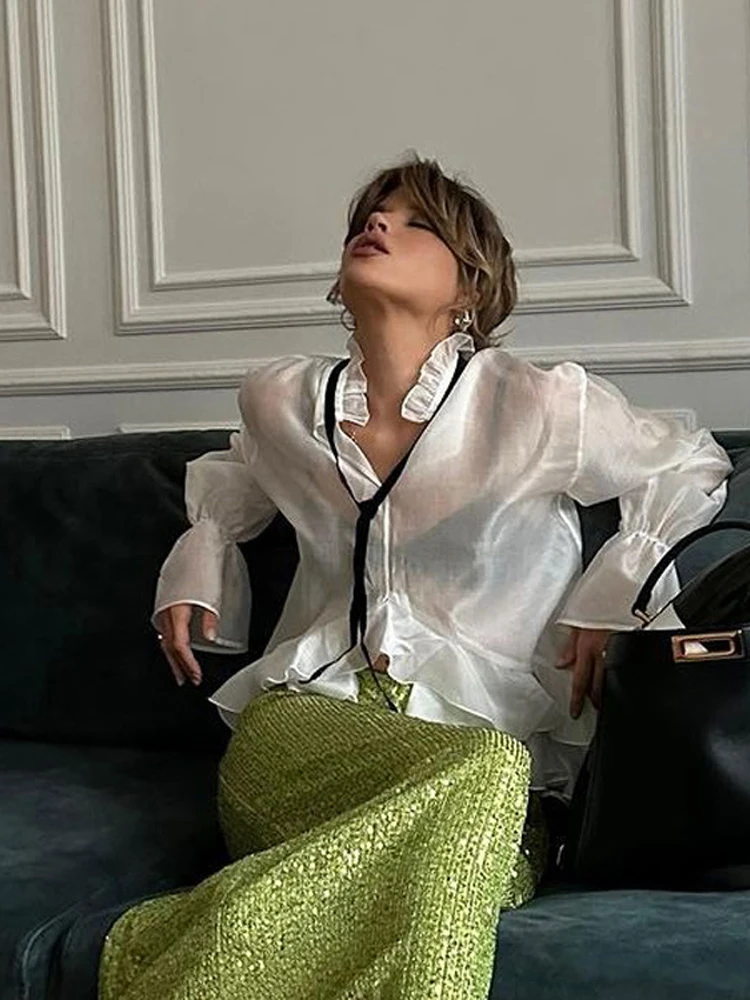 Blus Wanita Seksi Berenda deng - Fashion Street Night ulasan dan harga