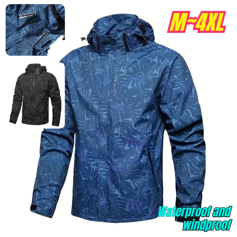Jaket Windbreaker Pria Kasual  - Windbreak Shell Jacket ulasan dan harga