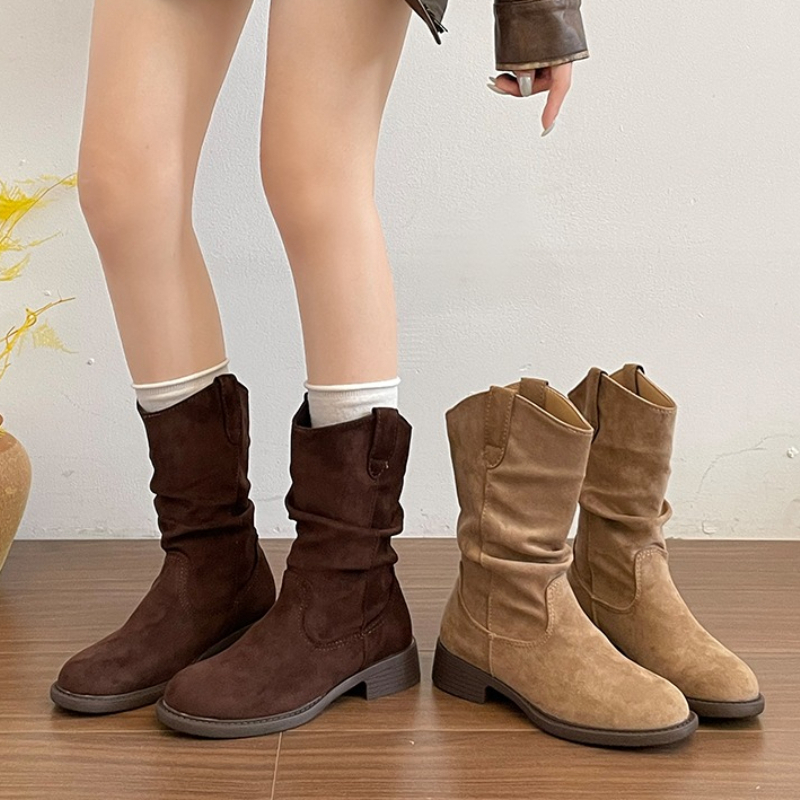Sepatu Bot Wanita Model Vintag - Street Fashion Rome ulasan dan harga