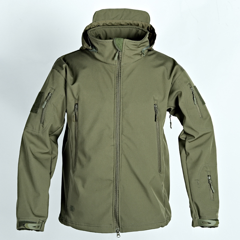 Jaket Taktis Soft Shell Pria O - Windbreak Shell Jacket ulasan dan harga