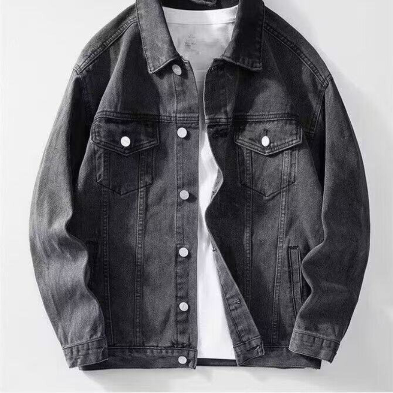 Jaket Jeans Patch Bordir Serig - Street Fashion Jacket Men ulasan dan harga