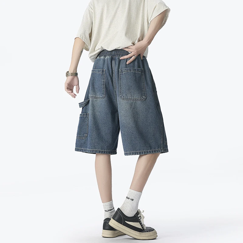 Celana Pendek Denim Pakaian Ke - Street Fashion Harajuku ulasan dan harga