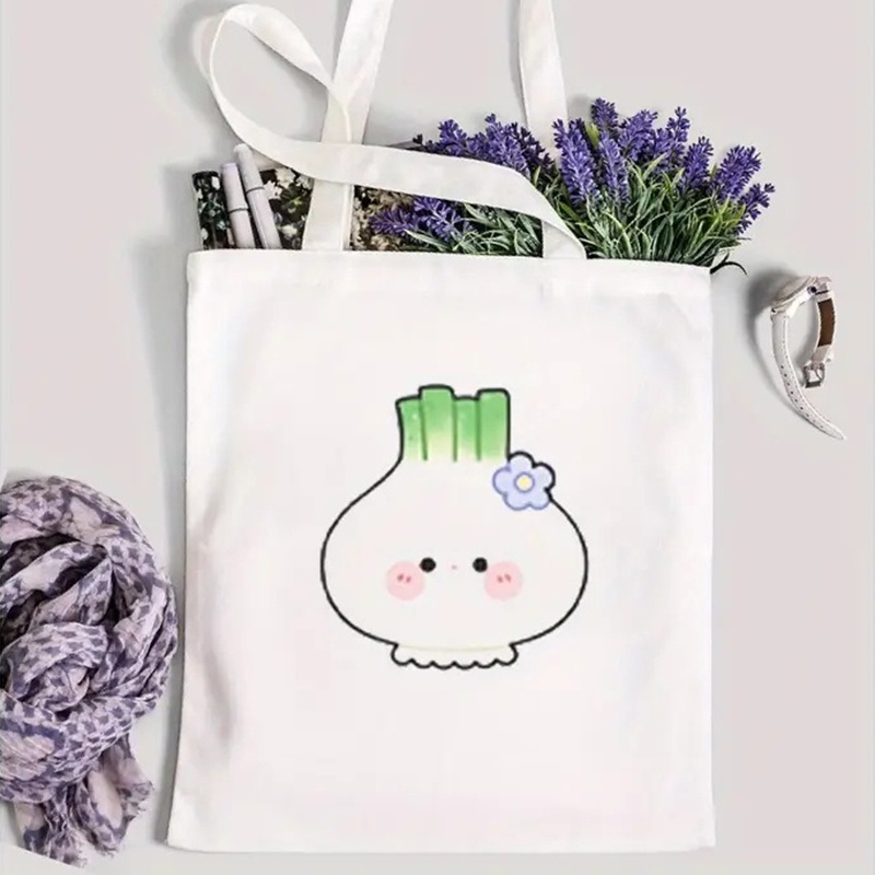 Tas Tote Kanvas Motif Panda Lu - Tote Bag Canvas Print ulasan dan harga